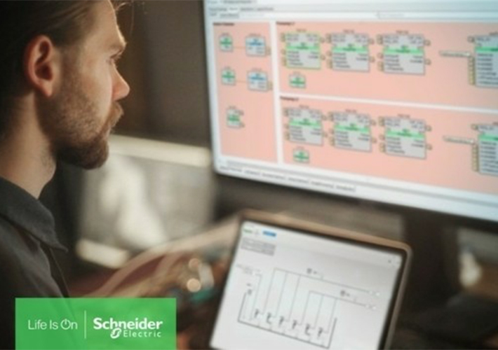 foto Integraciones mejoradas en las soluciones EcoStruxure™ de Schneider Electric para responder al aumento de los costes energéticos y a la creciente urgencia de edificios sostenibles y de consumo Cero Neto.
